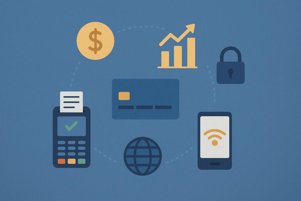 Digital payment technology illustrating key trends in the evolving payment industry