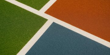 Tennis court surfaces comparison illustrating impact on player performance and match outcomes