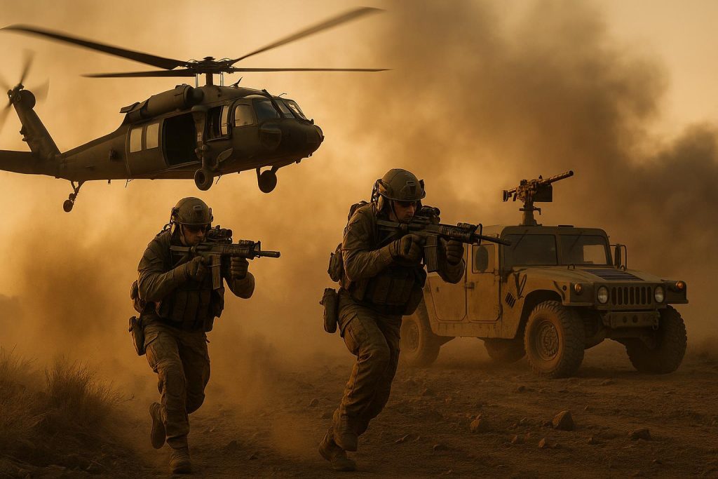 Joint Special Operations Forces coordinating crisis management strategies and operations