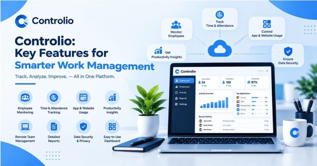 Image 1 of Controlio: Key Features for Smarter Work Management in 2026